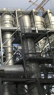 Industrial steel structures